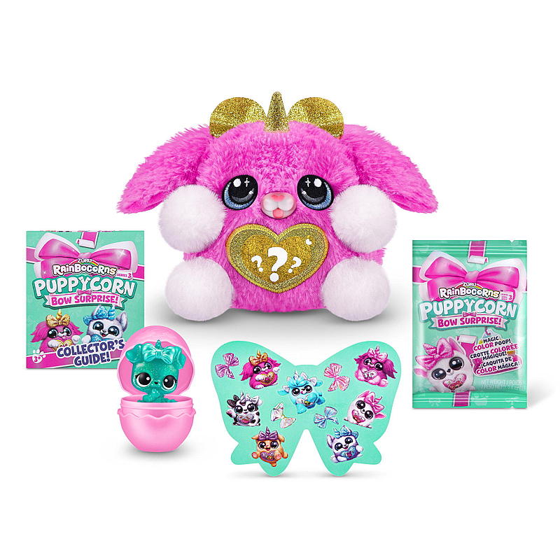 Rainbocorn Puppycorn Bow-overraskelse, S6