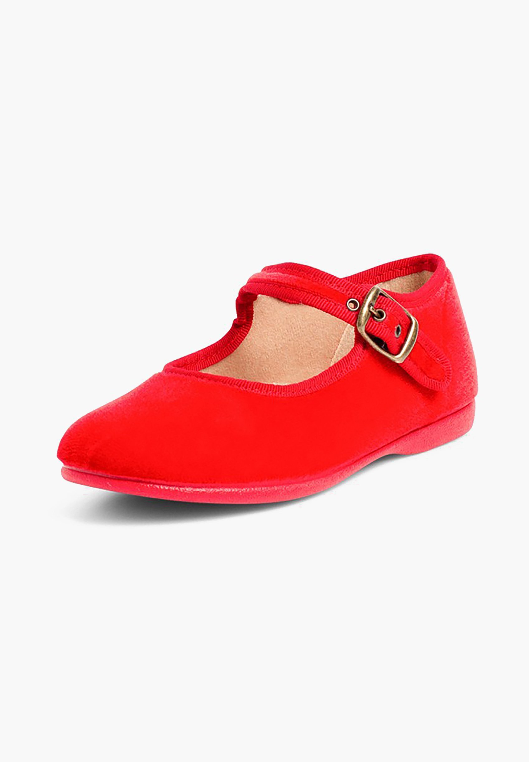 Pisamonas VELVET BUCKLE - Buciki dziecięce - czerwone