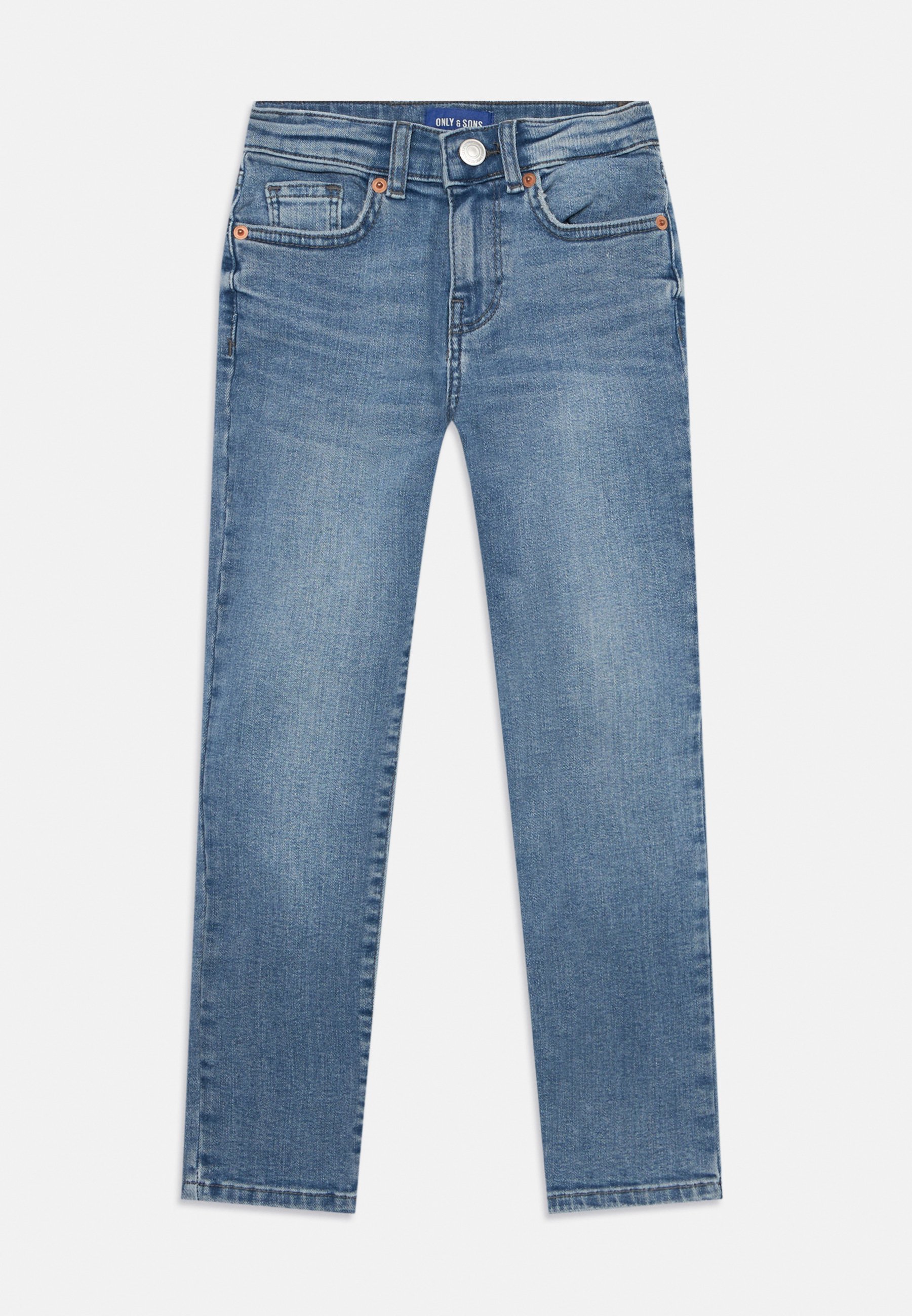 ONLY & SONS junior OSJWEFT - Jeans a gamba dritta - denim blu grigio speciale