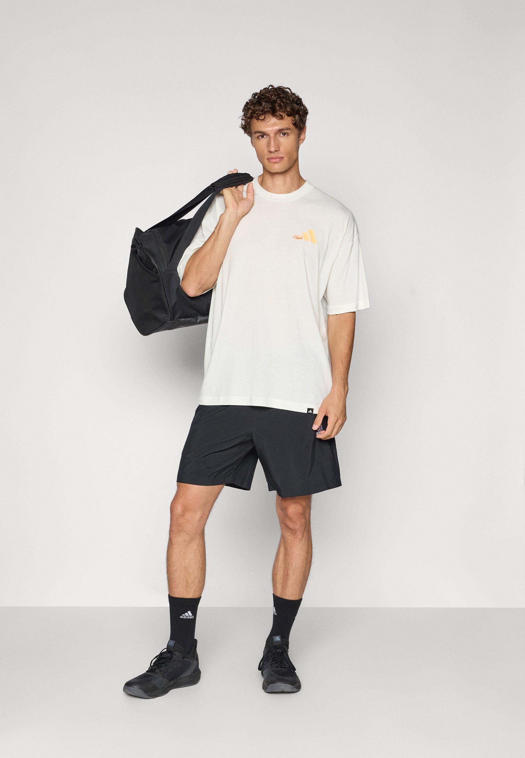 adidas Performance T-shirt - Sport T-shirt - gebroken wit
