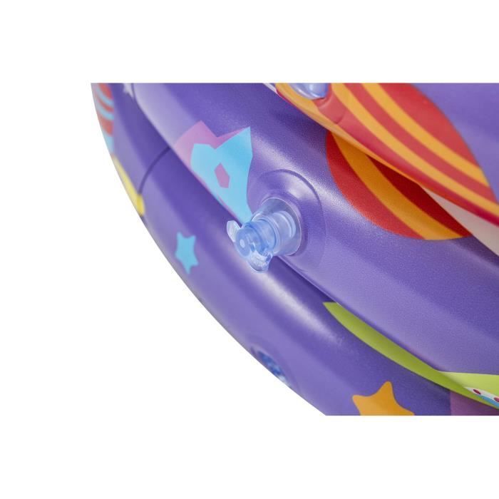 Piscina de bolas hinchable Bestway para niños - Galaxia - 46 bolas - 4 juguetes espaciales
