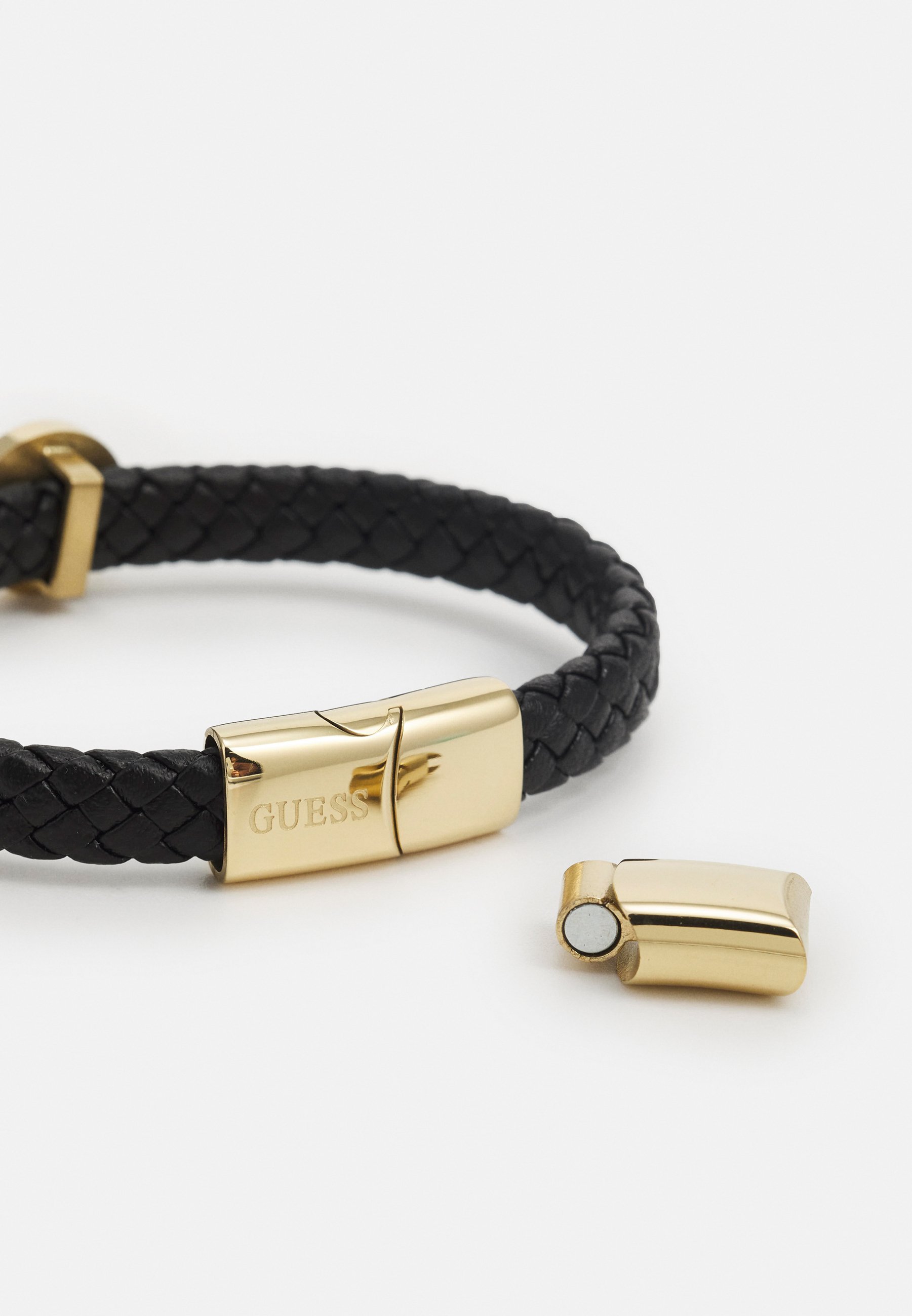 Bracciale unisex Guess LION COIN - color oro giallo/nero