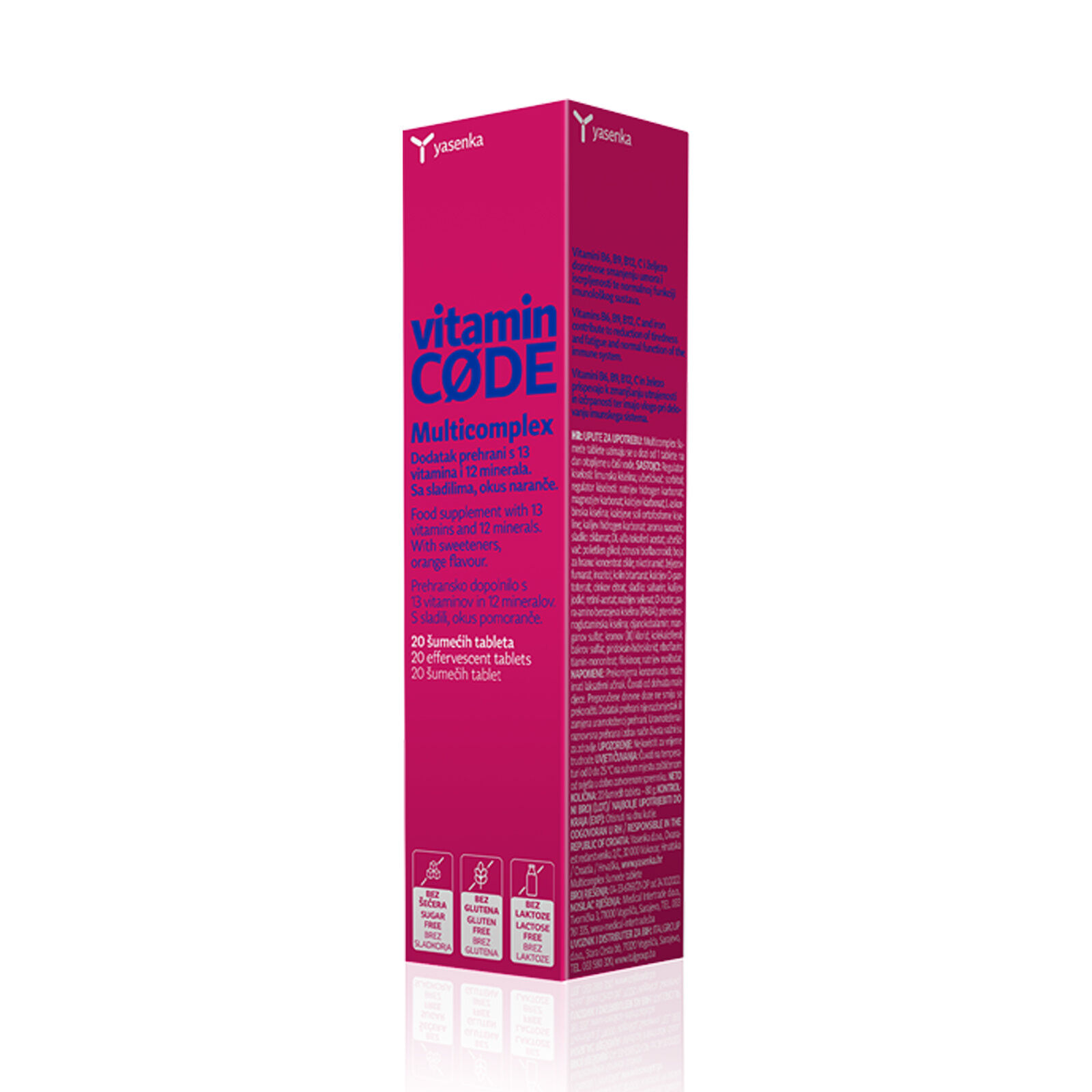 Código de vitaminas Yasenka multicomplejo