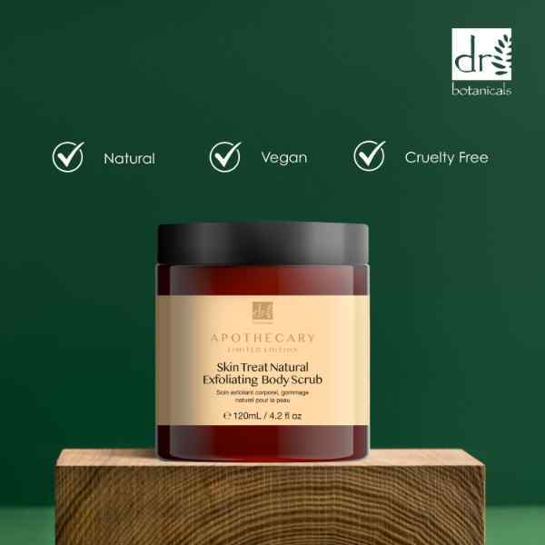 Dr. Botanicals Peeling-Körperpeeling Doppelpackung (2 x 120 ml)