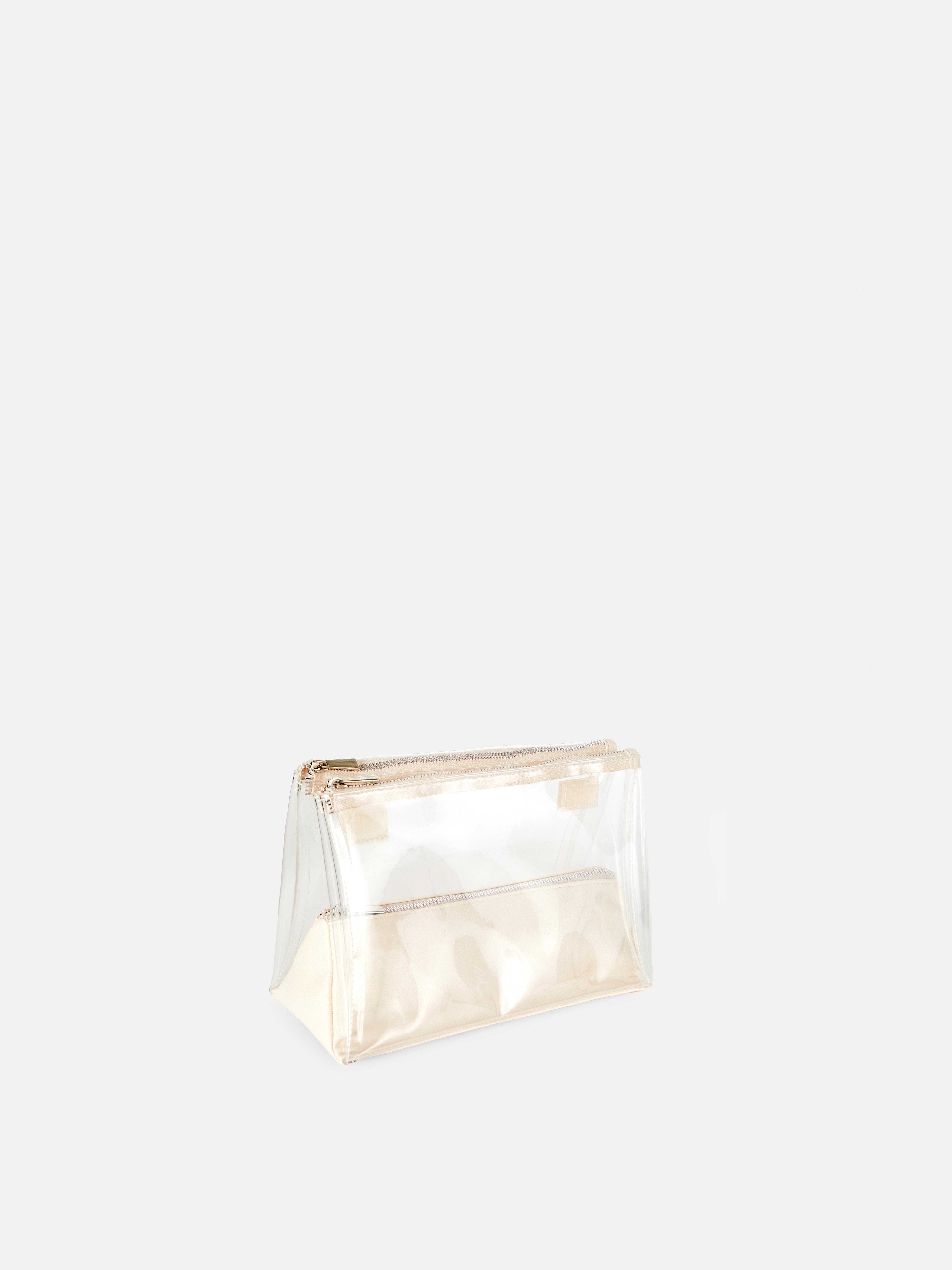 Transparenter, faltbarer Kulturbeutel Mit diesem transparenten Kulturbeutel haben Sie Ihre Beauty-Essentials immer im Blick, selbst wenn sie ordentlich verstaut sind!