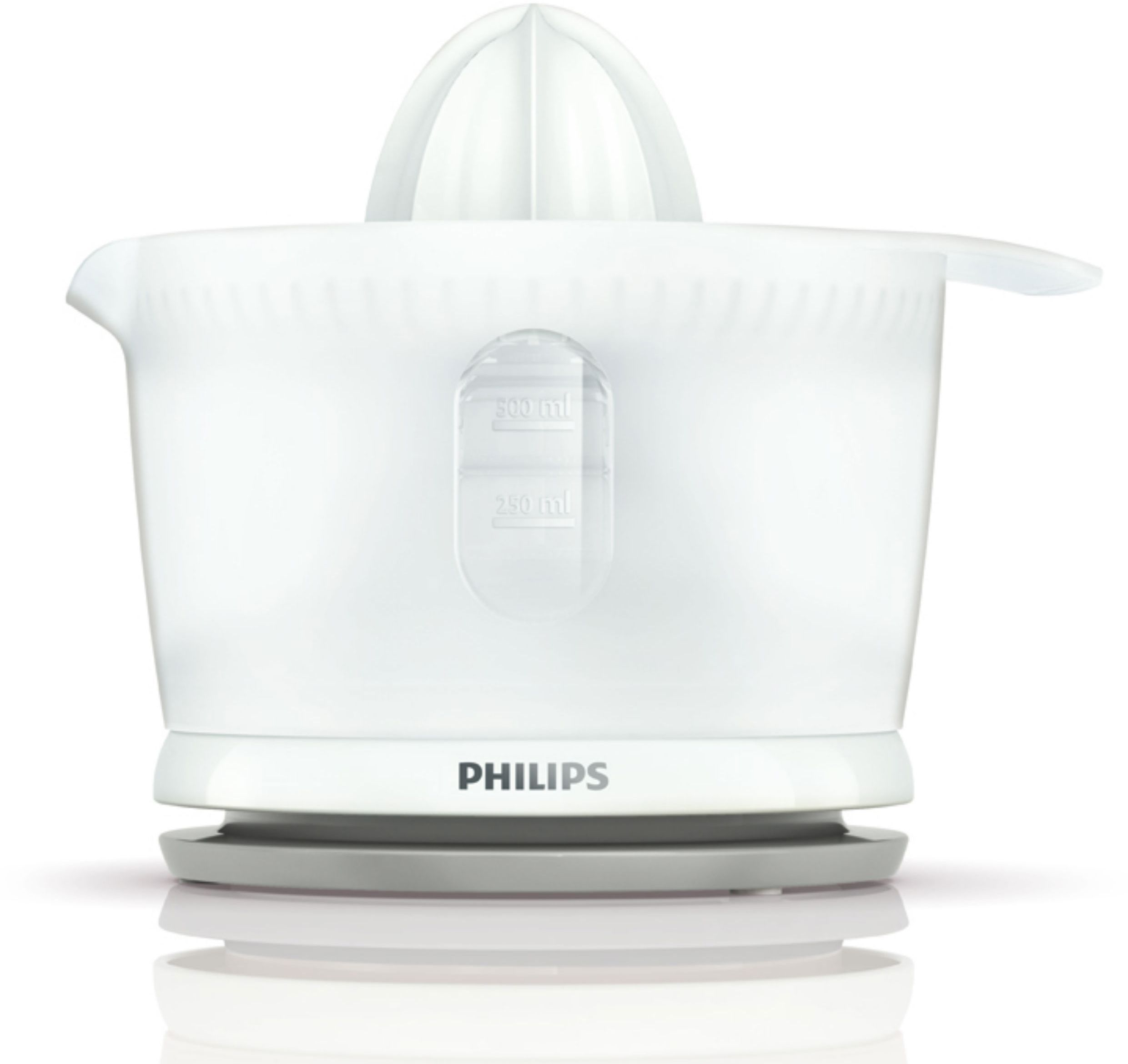 Exprimidor de cítricos - PHILIPS - Daily HR2738/00 - Totalmente desmontable - Capacidad de 0,5 L - Diseño compacto - Blanco