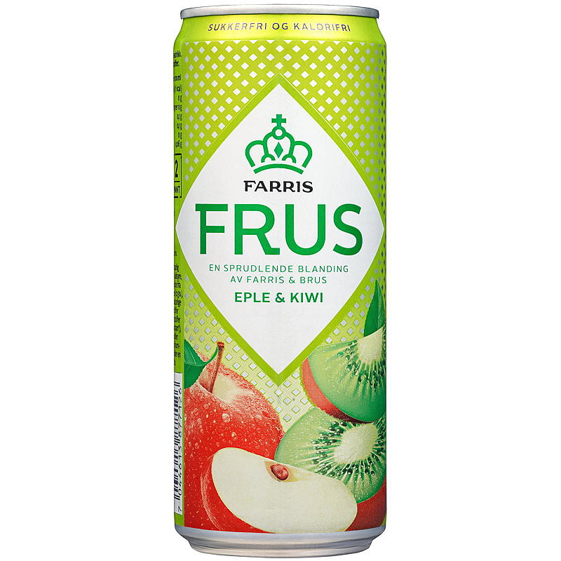 Farris Farris Surgelato 0,33 l scatola elegante mela/kiwi