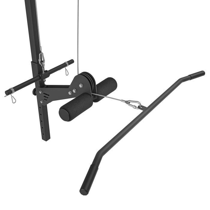 Marbo Sport Latzug für Hantelbank, zentraler Power Tower MS-W102 2.0