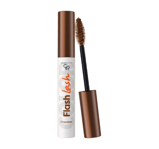 Golden Rose Flash Lash wodoodporny tusz do rzęs 11 Chocolate 9 ml