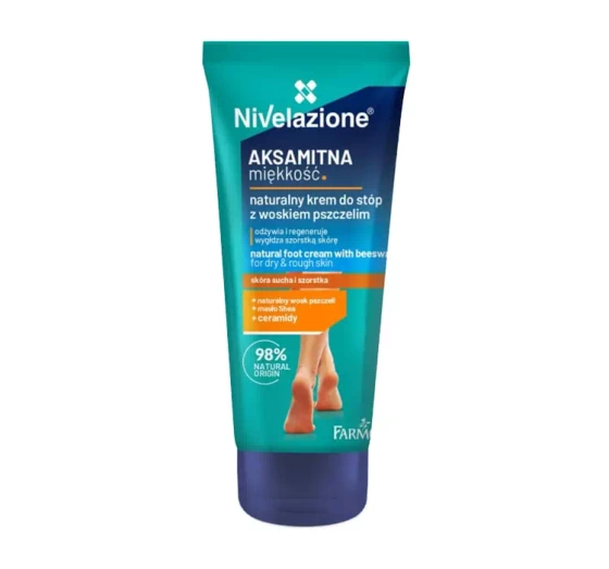 Nivelazione Aksamitna Miękkość naturalny krem do stóp z woskiem pszczelim 75ml