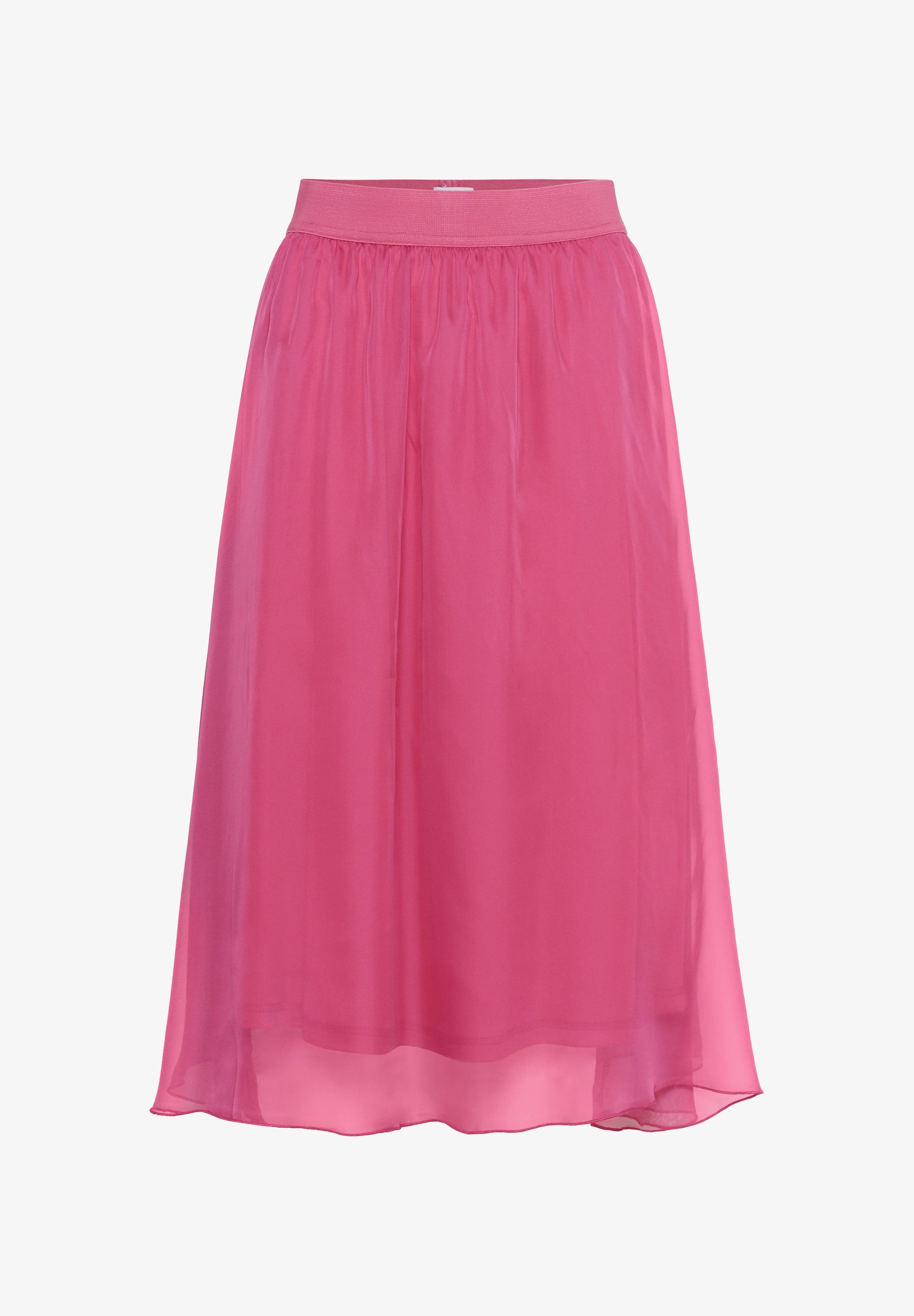 Saia evasê Saint Tropez CORALSZ - rosa fandango