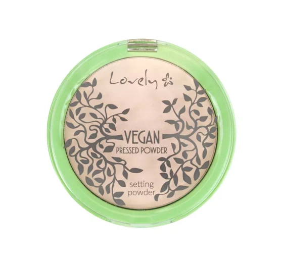 Lovely Vegan matujący puder do twarzy 8 g