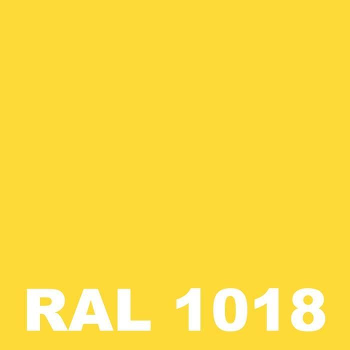Tinta para parede externa - Lata de 5L - Tampa metálica - 1018 - Amarelo Zinco