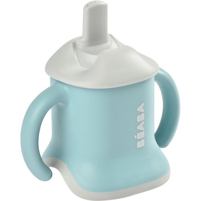 3-in-1-Becher - BEABA - Evoluclip - Blau