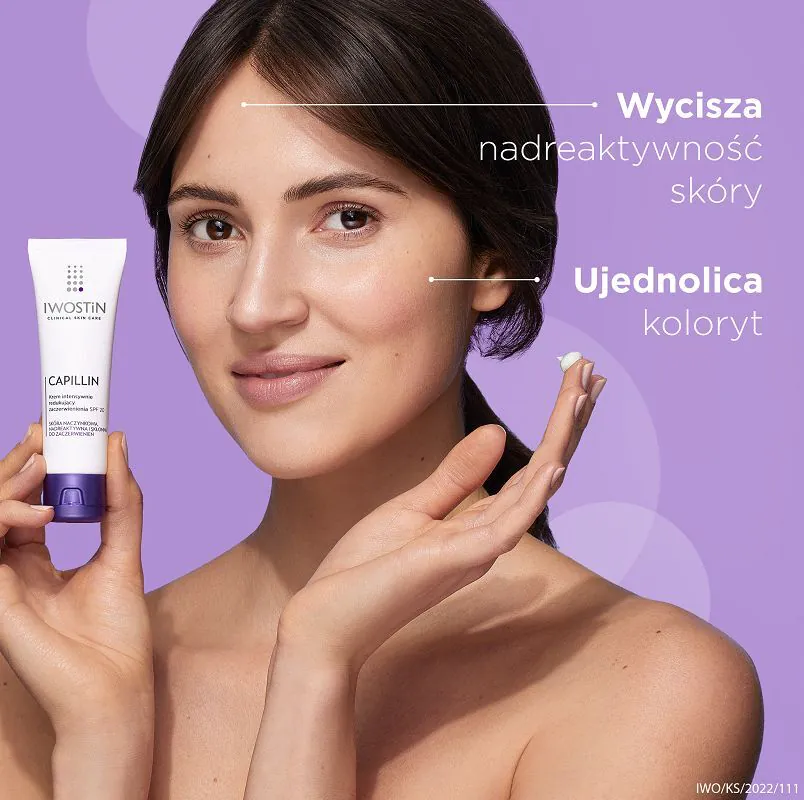 Iwostin Capillin Krem intensywnie redukujący zaczerwienienia SPF 20