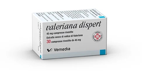 DISPERT Baldrian Dispert 45 mg Baldrian-Trockenextrakt 30 Filmtabletten