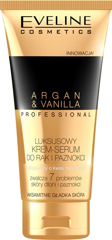 Eveline Cosmetics Argan&Vanilla barojošs roku un nagu krēms