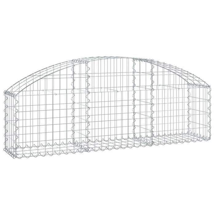 vidaXL Panier de Gabion, Cage à Gabion, Mur de Gabion, Panier à Pierre, Gabion pour Pierre Jardin Patio Extérieur, 153442