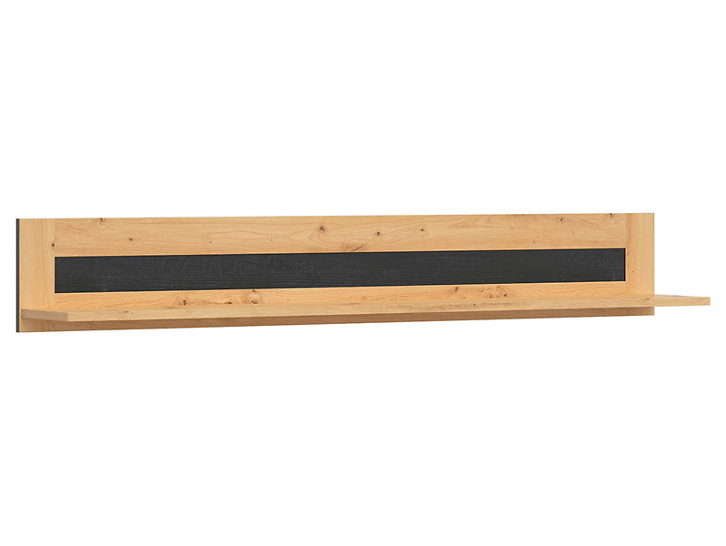 Półka ścienna Ostia 161 cm dąb artisan