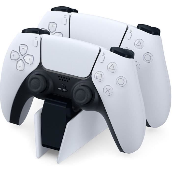 PS5 digitale bundel (zonder schijfstation): PlayStation 5-console (Slim-model) + verticale standaard + DualSense-laadstation