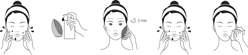 Notino Beauty Electro Collection Escova de limpeza facial com estojo de viagem