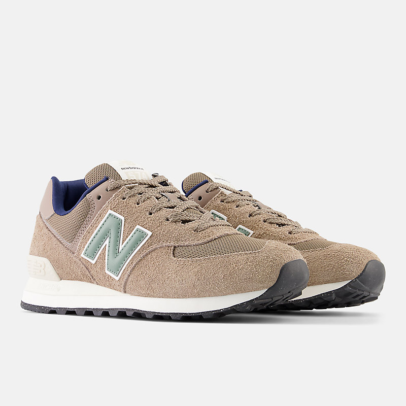 Unisex 574 - Maro cu Albastru Regal