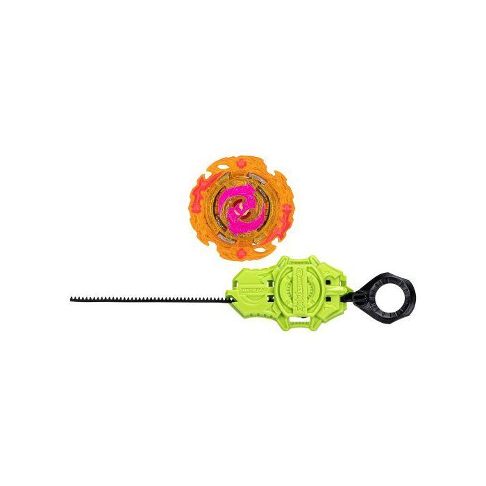Beyblade Burst Strike Spinning Top Box: Flame Pandora Everlasting P8 Balance Type + 1 Tiger Card