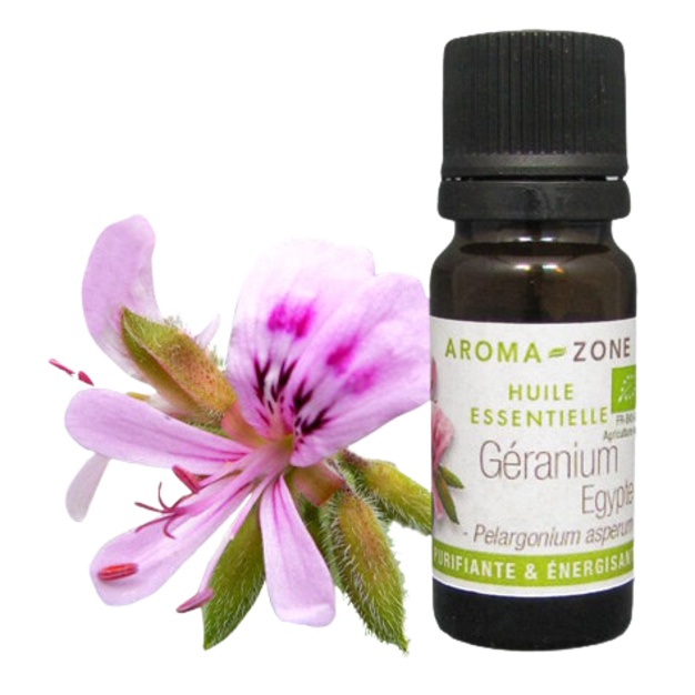 Ätherisches Bio-Geranienöl aus Ägypten, 10 ml