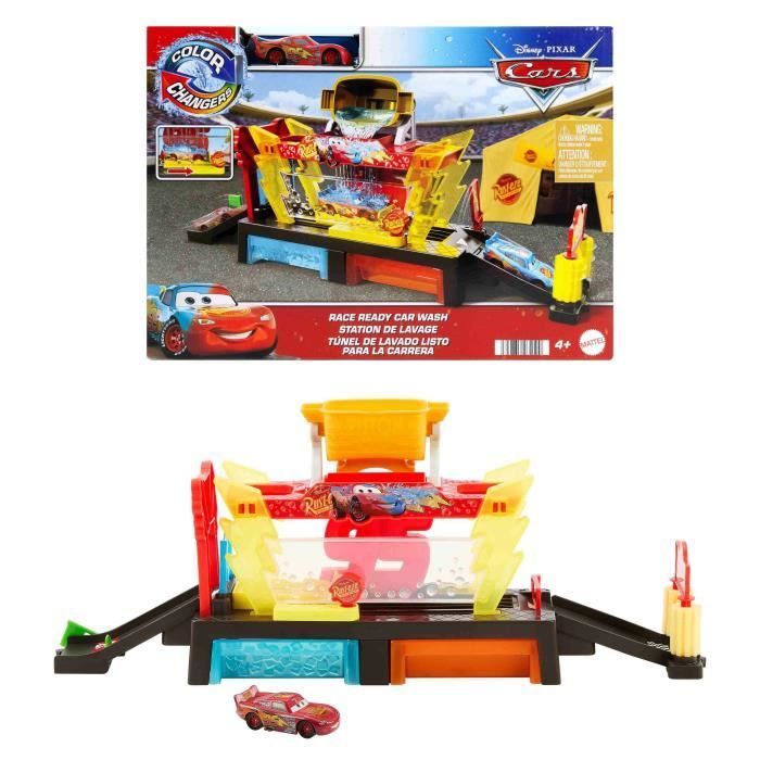 Disney Pixar Cars Farbwechsler-Autowaschset - Ab 4 Jahren - JBM70