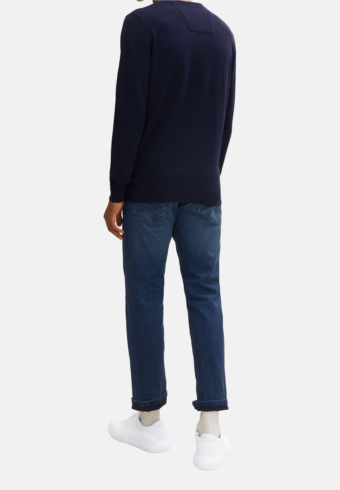 Pull TOM TAILOR - bleu foncé