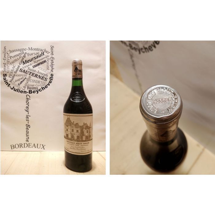 Château Haut-Brion 1975 - Pessac-Léognan - 1er Grand Cru Classé – 75 cl - Vin Rouge