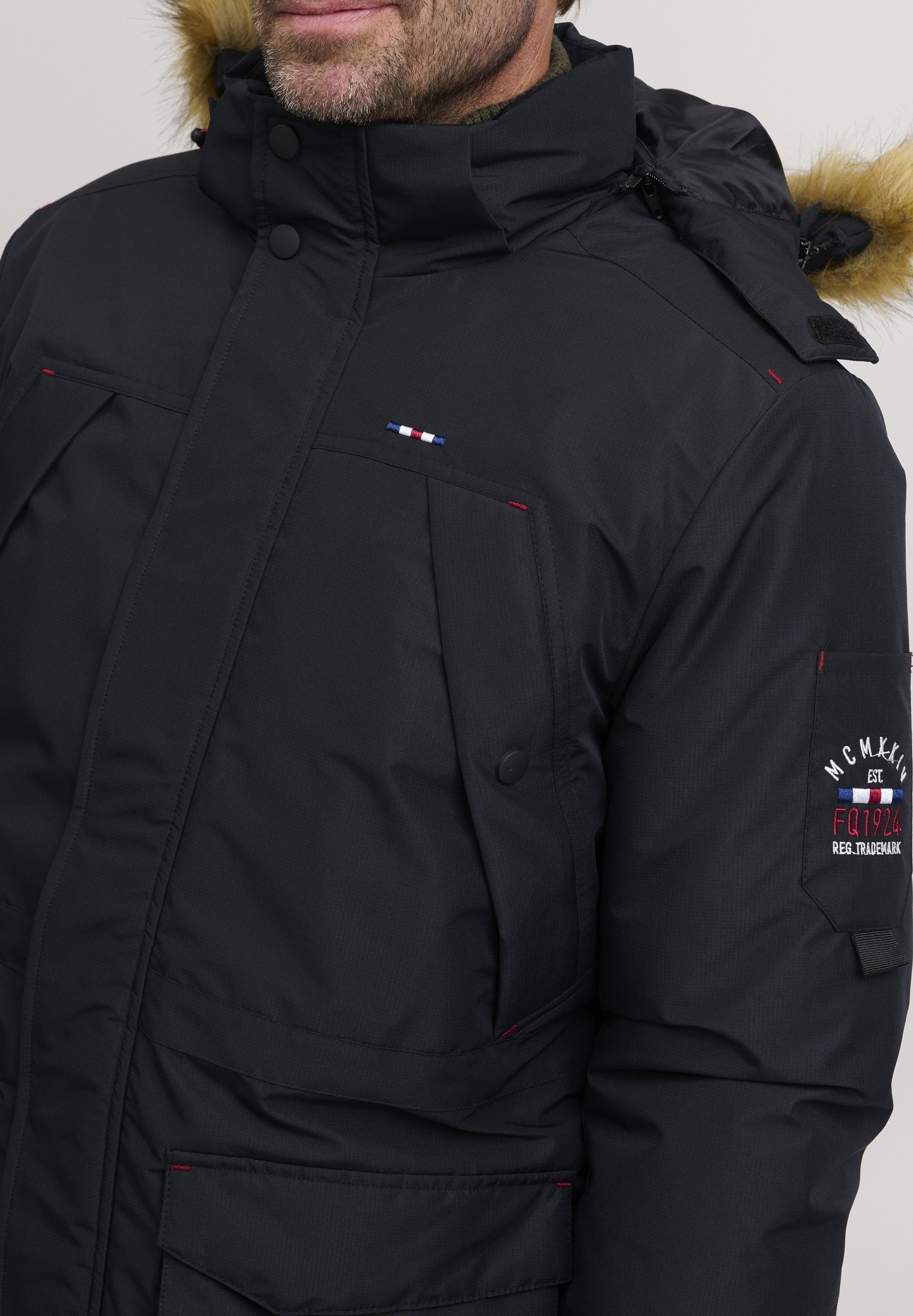 FQ1924 FQAEGIR - Cappotto invernale - black beauty