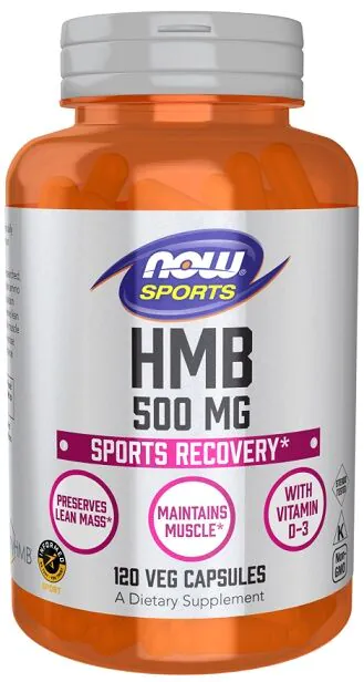 Now Foods HMB 500 mg Kapsułki