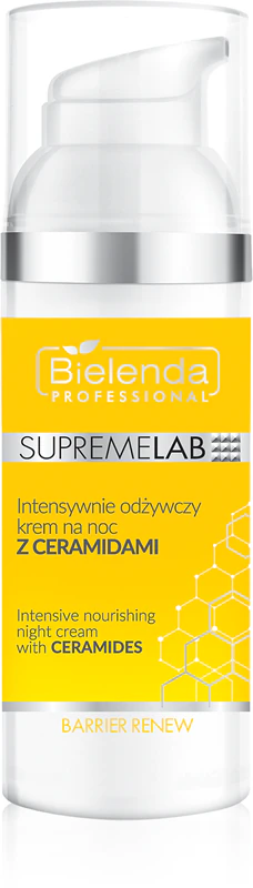 Bielenda Professional Supremelab Barrier Renew Intenzivně vyživující noční krém s ceramidy