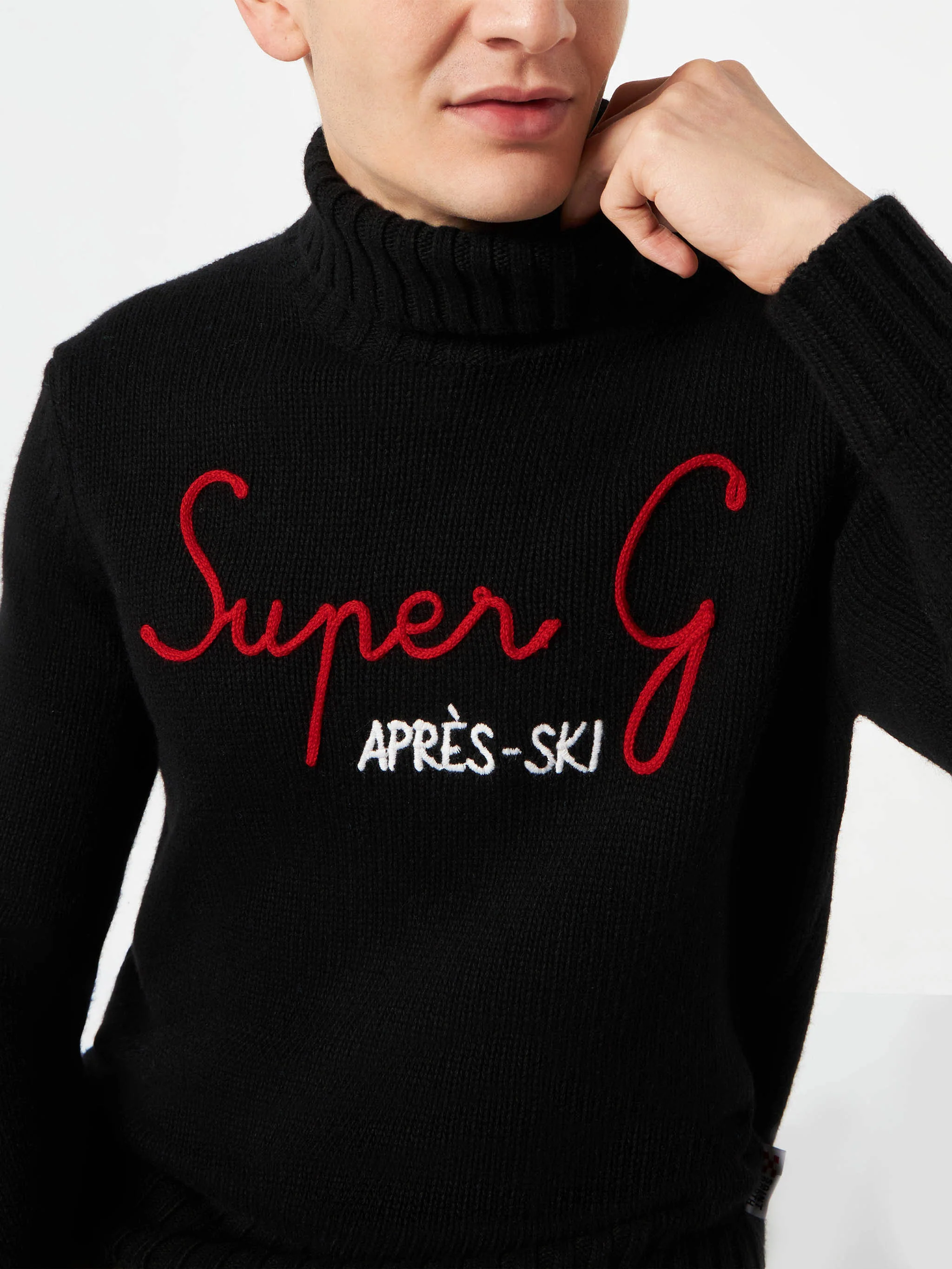Geborduurde coltrui voor heren van Super G | SUPER G SPEC EDITION