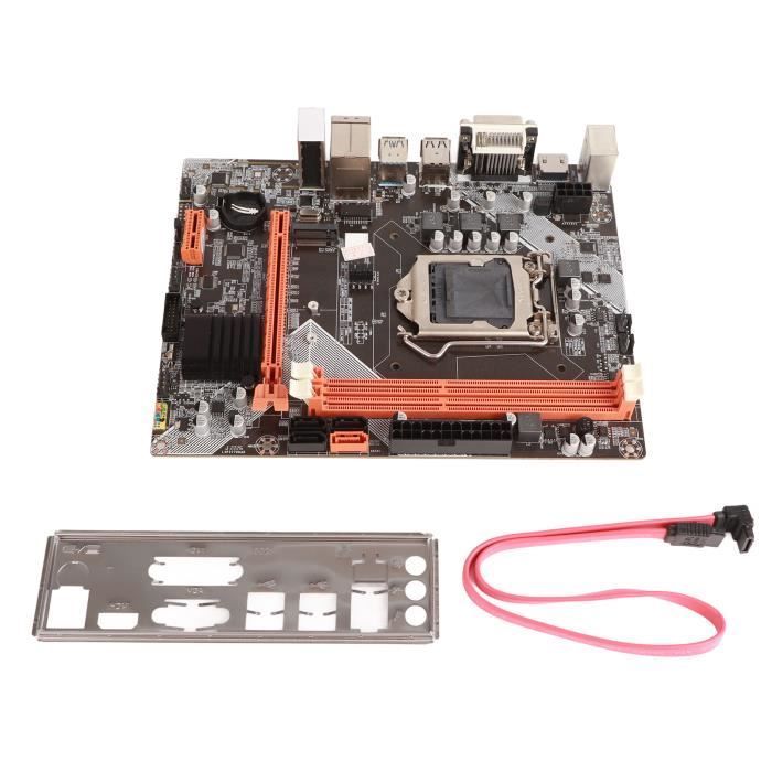 Placa base de escritorio VVIKIZY B75 M.2 USB3.0 SATA3 DDR3 - Compatible con procesadores i3/i5/i7 de segunda y tercera generación.