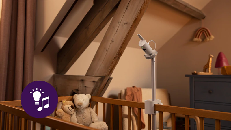 Inteligentný detský monitor Philips Avent Premium Connected SCD971/26 s kamerou
