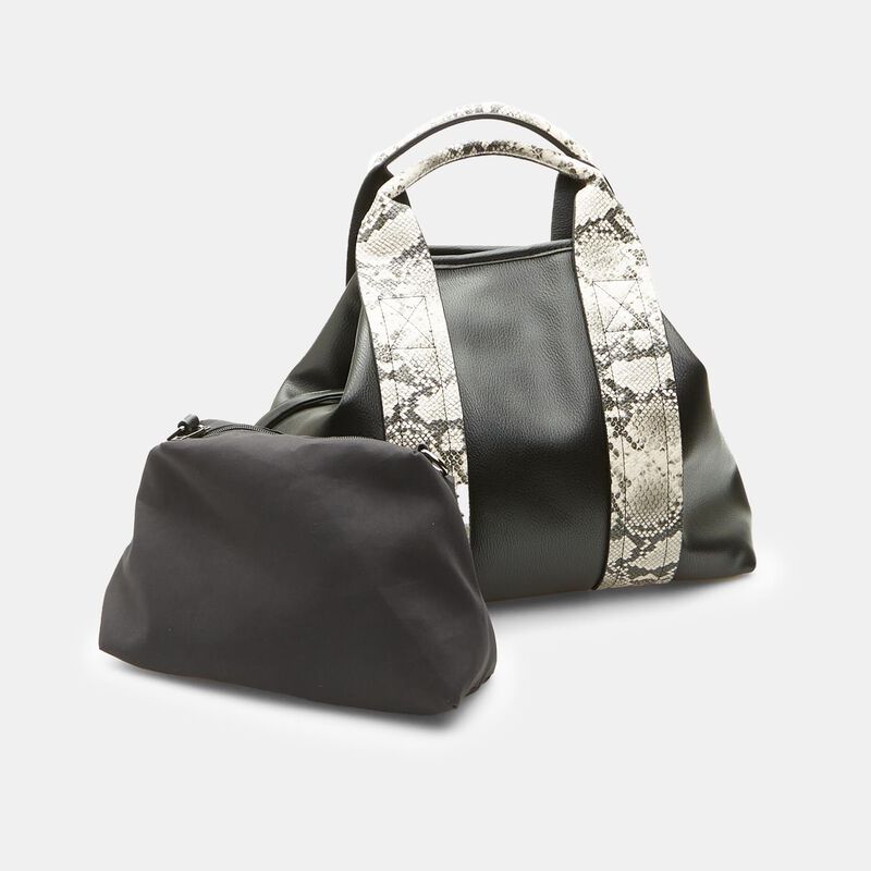 Dames shopper met pythonprint details