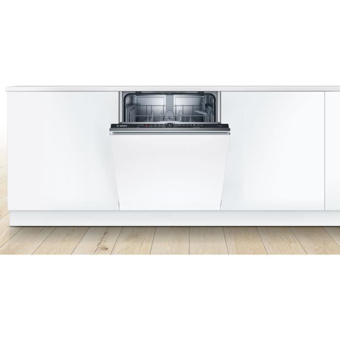 Lavastoviglie BOSCH SMV2ITX18E SER2 completamente integrata - 12 coperti - 60 cm di larghezza - Nera - Induzione - 48 dB