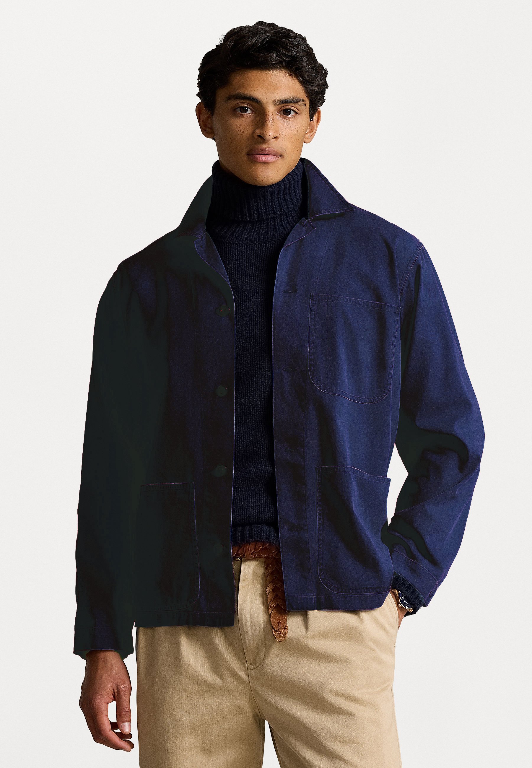Polo Ralph Lauren TWILL OVERSHIRT - Hemd - Newport Navy