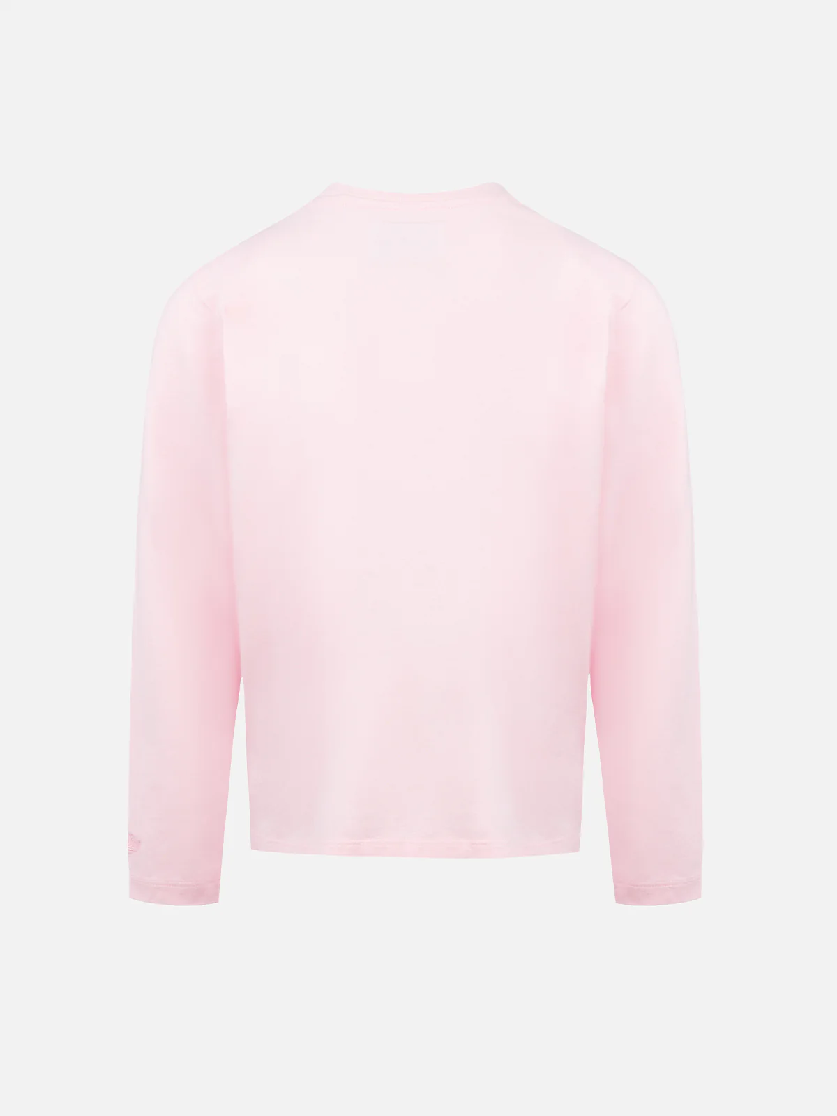 T-shirt rosa a maniche lunghe da bambina Penny con ricamo I'm a star