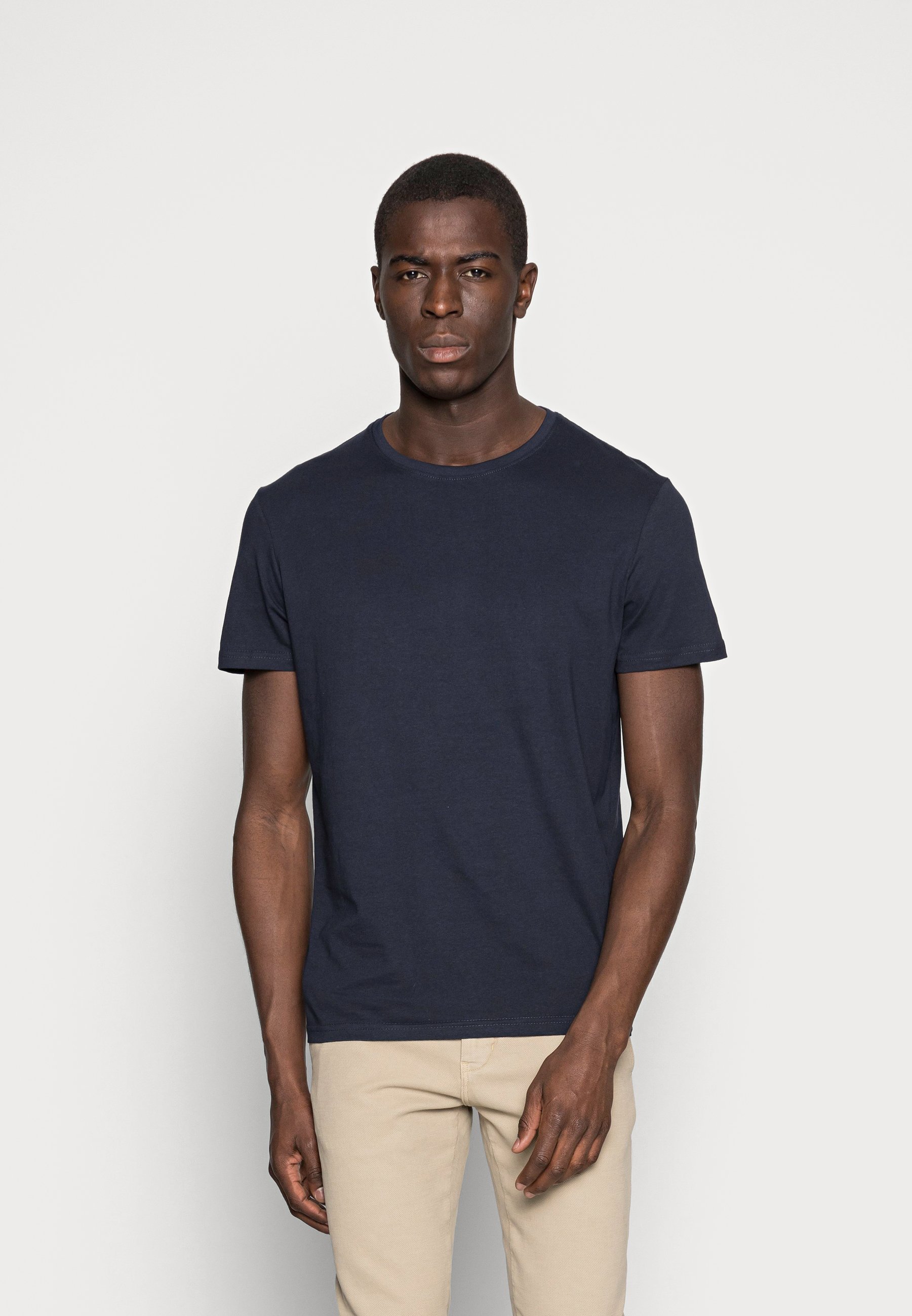 Pier One 2-pack - Basic T-shirt - bordeaux