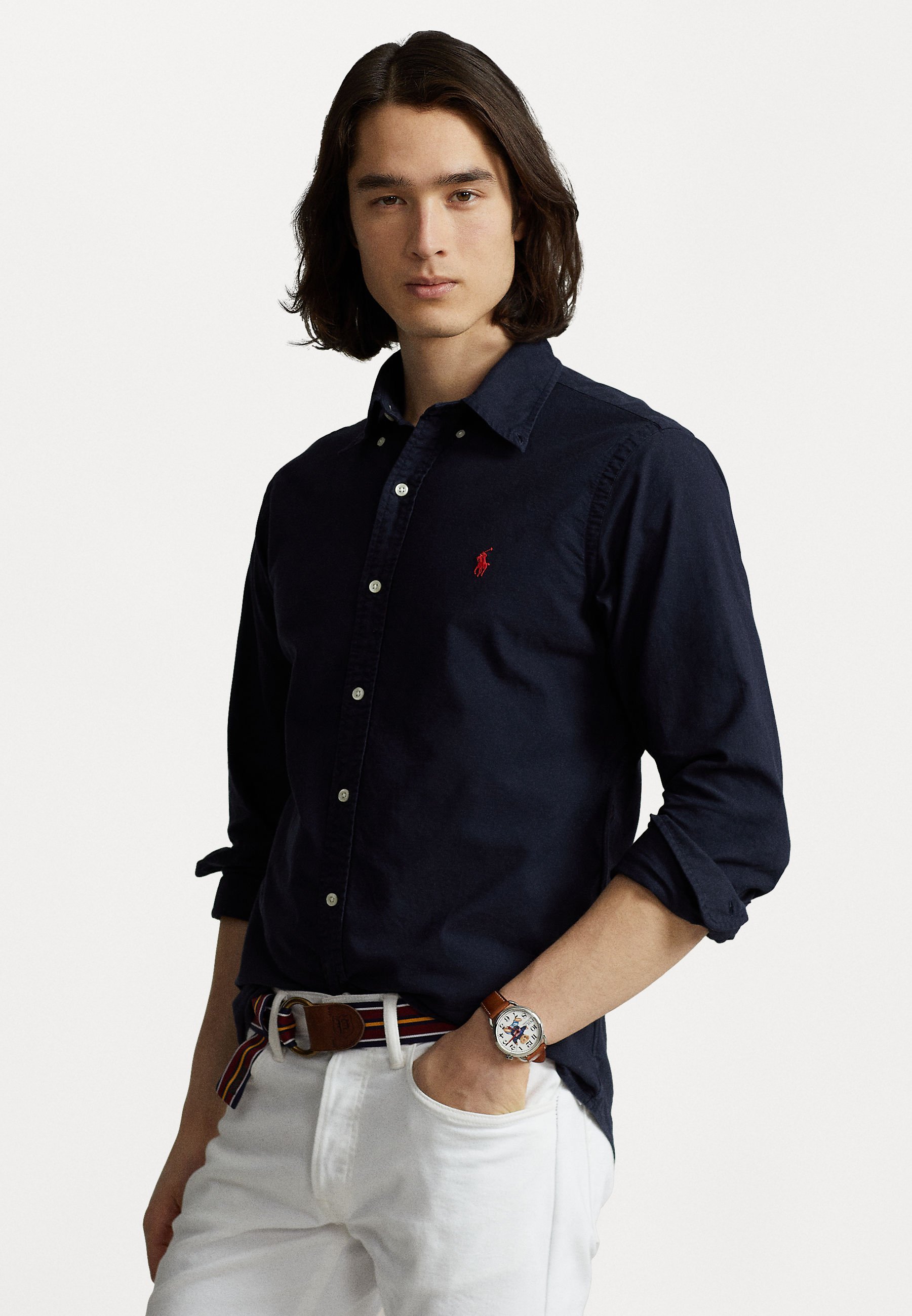 Polo Ralph Lauren OXFORD - Chemise - bleu marine