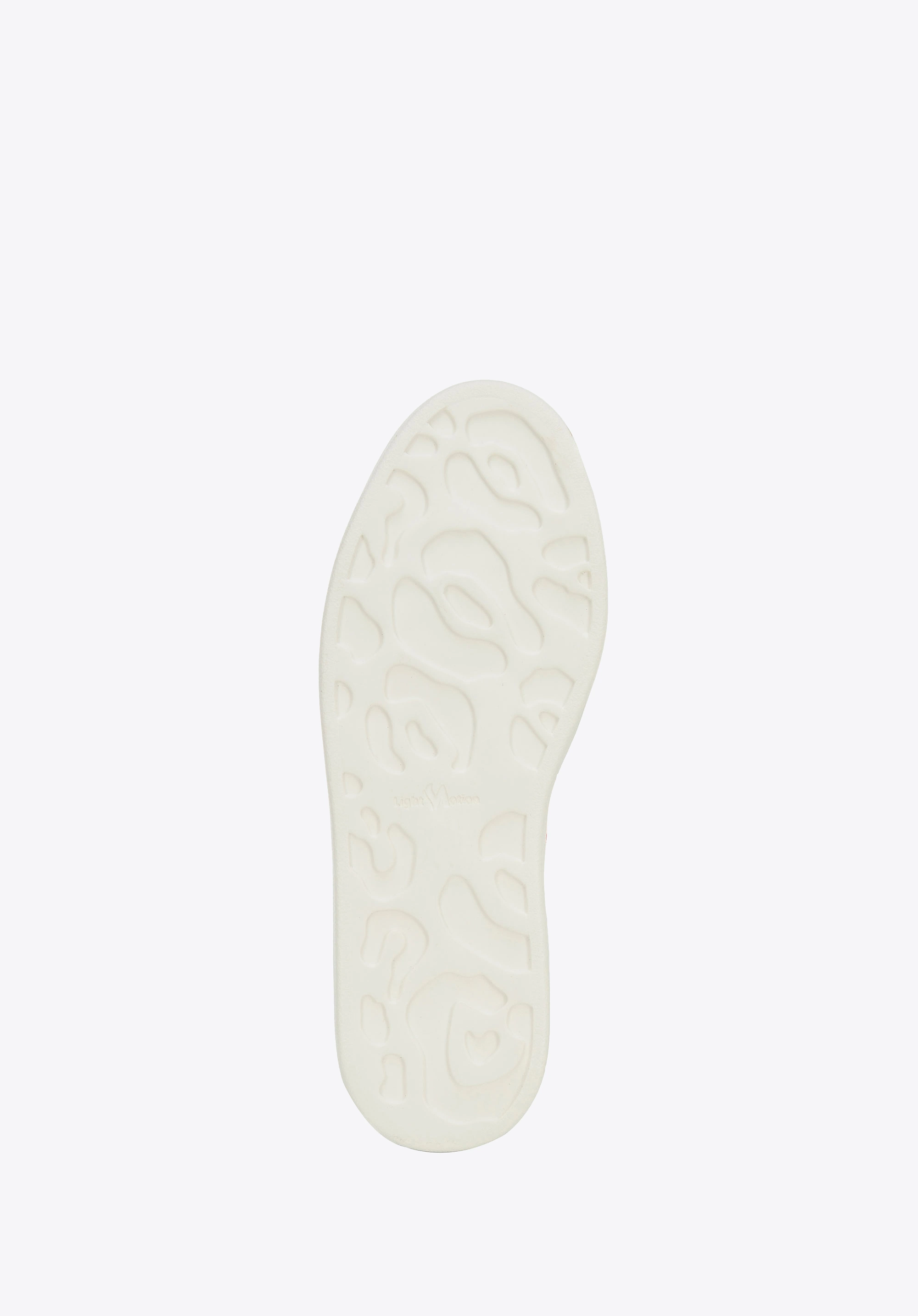 Damskie sneakersy skórzane z falbanką beżowe