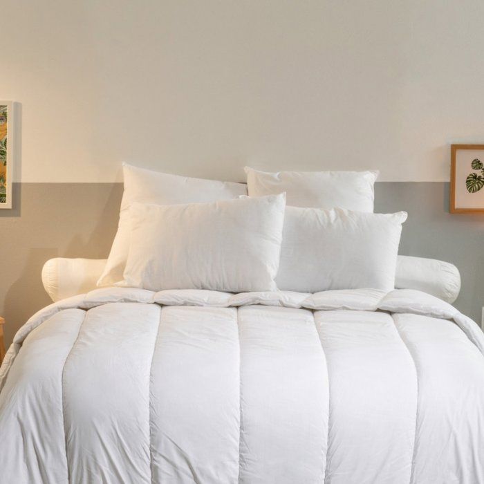 160 cm weiches Nackenrolle für ein komfortables Doppelbett – Weiche und flauschige Nackenrolle – Kuschelig blau