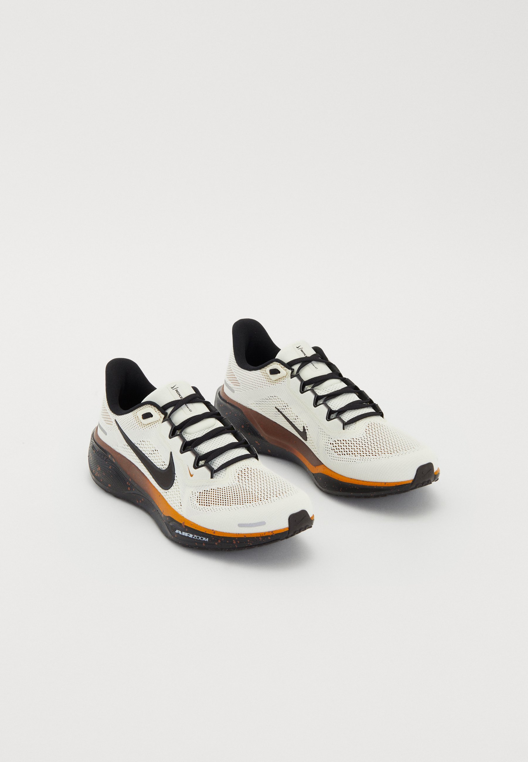Nike Performance AIR ZOOM PEGASUS 41 - Chaussures de running sur route - perle douce/marron velours/ocre désert/marron faune/noir
