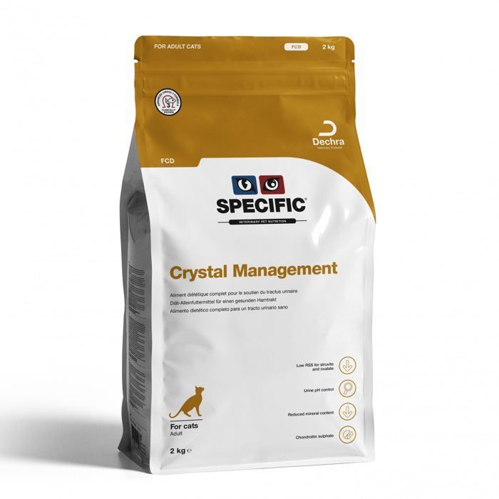 Croquetas Dechra Specific Cat FCD Crystal Management de 7 kg
