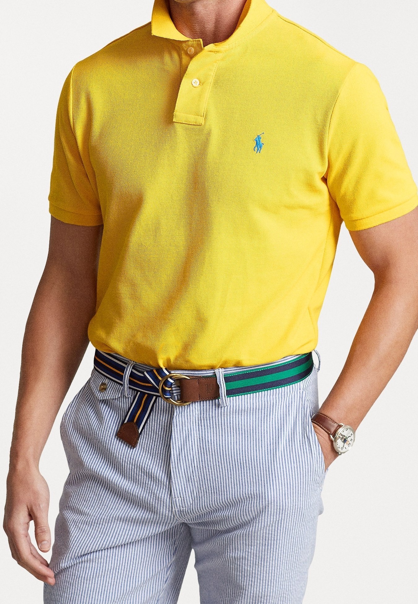 Camisa polo Ralph Lauren - amarela