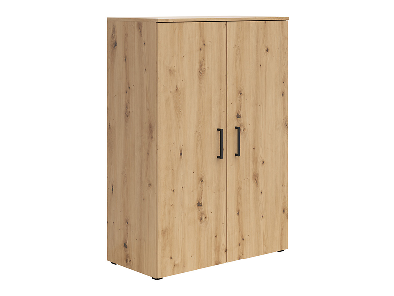 Regał MultiDo 80 cm z 2 drzwiami dąb artisan