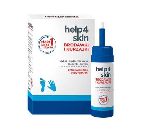 HELP4SKIN BRODAWKI I KURZAJKI PREPARAT DO USUWANIA METODĄ KRIOTERAPII 50ML